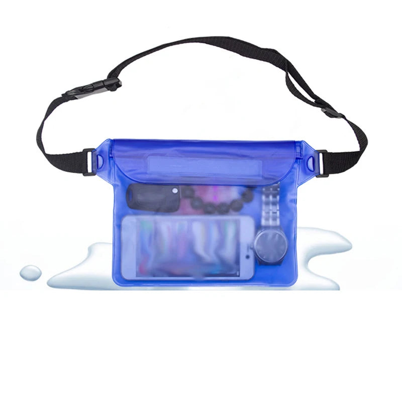 Waterproof Dry Waist Bag – Floating Pouch for Swimming Diving and Boating