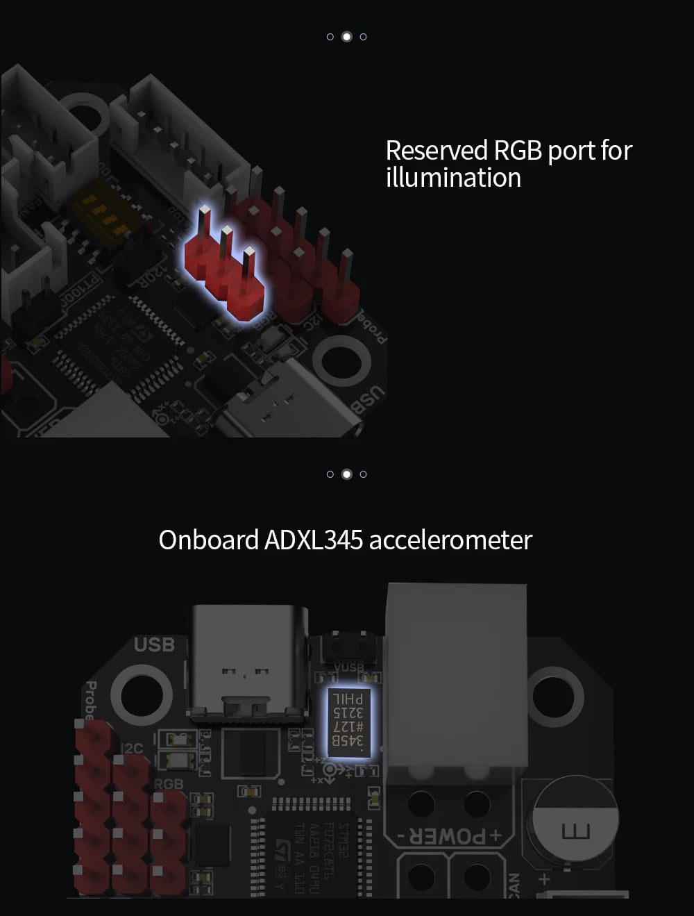 Canbus Toolhead Board – PT100 Support for Klipper 3D Printer Hotend
