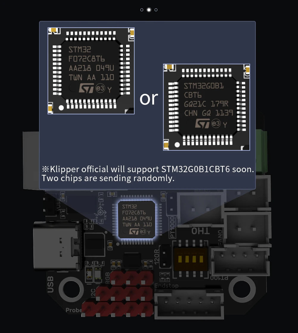 Canbus Toolhead Board – PT100 Support for Klipper 3D Printer Hotend