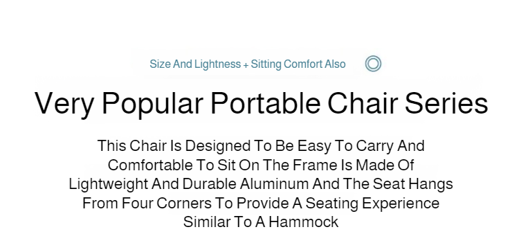 Portable Folding Camping Chair – Reclining Outdoor Seat with Leg Support